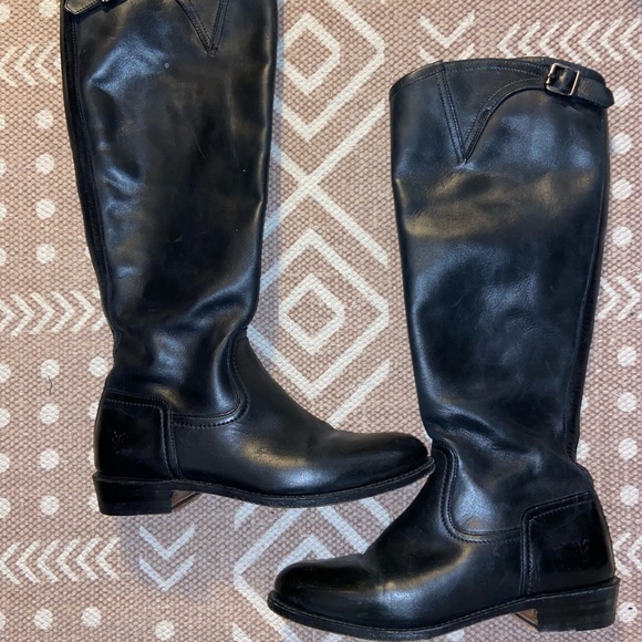 Frye black riding boots - Picture 8 of 12